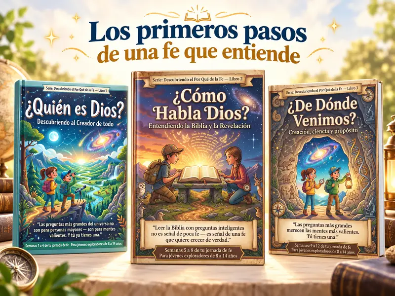 Colección 1: Los primeros pasos de una fe que entiende — libros 1, 2 y 3